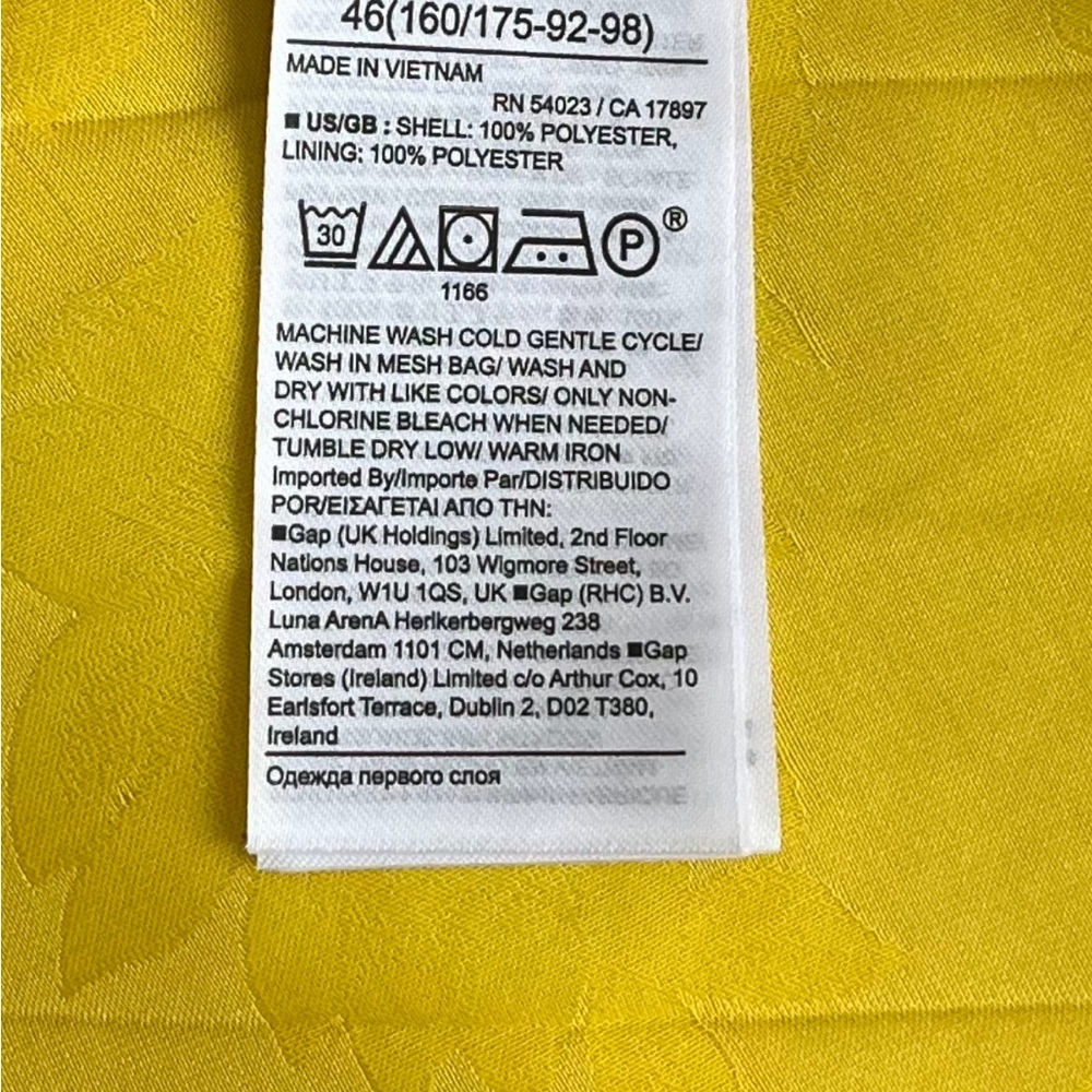 Banana Republic Radiant One-Shoulder Top Yellow - Picture 7 of 9